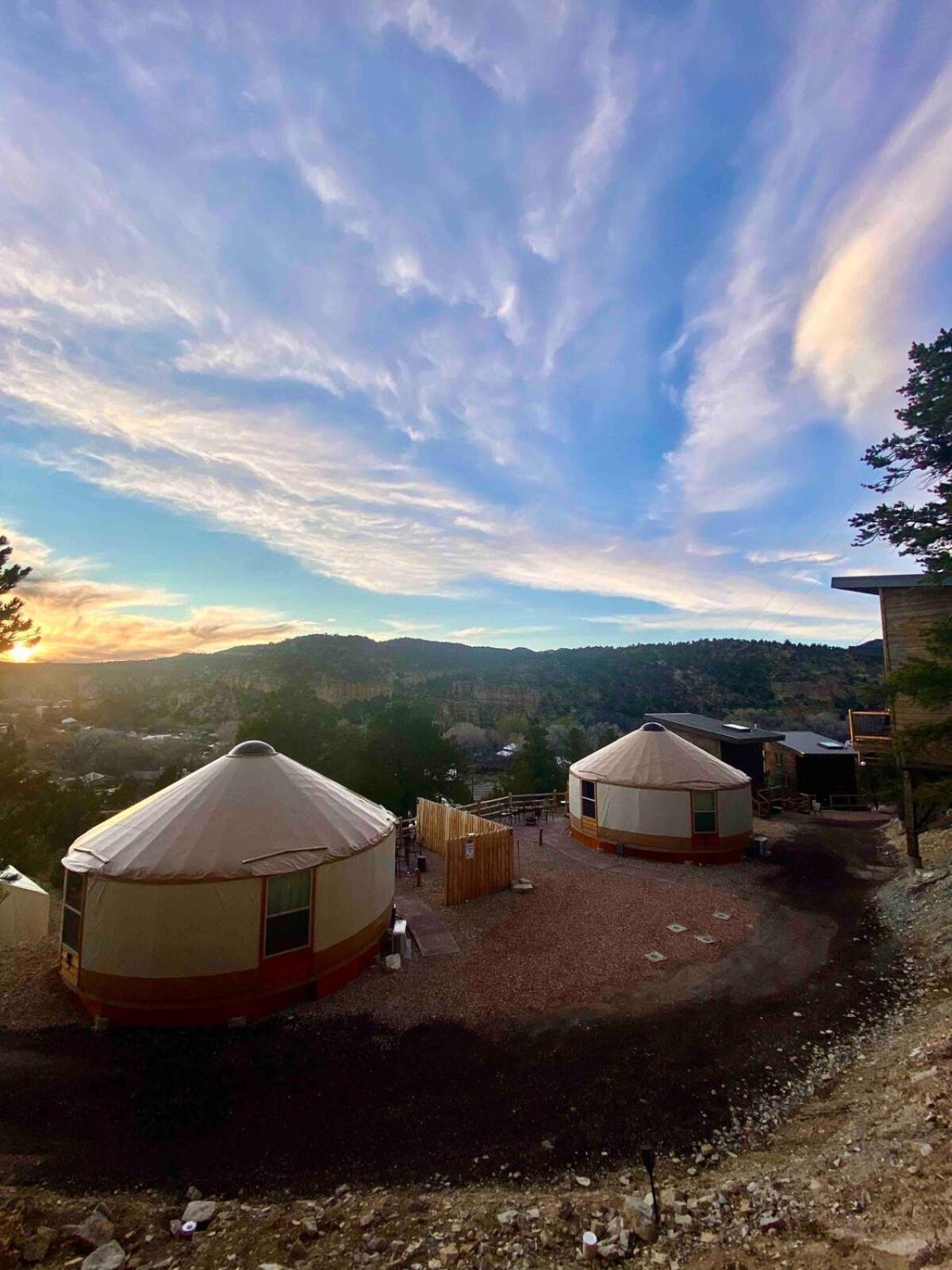 Willa Yurt Overlook #10 With Ac And Private Bath 2 Kings Orderville Zewnętrze zdjęcie